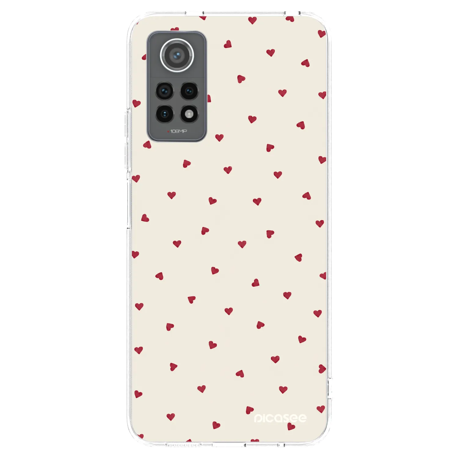 Picasee Xiaomi Redmi Note 12 Pro 4G Hülle - Transparentes Silikon - Little Love