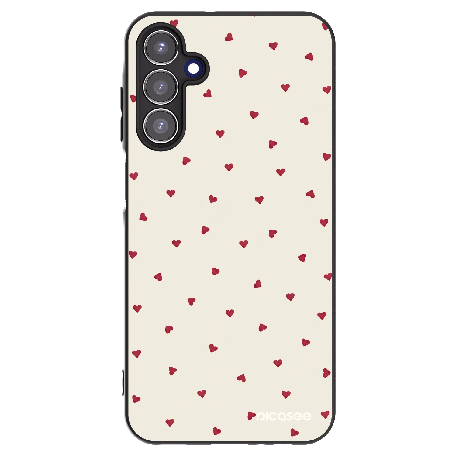 Picasee Samsung Galaxy A15 A156B 5G Hülle - Schwarzes Silikon - Little Love