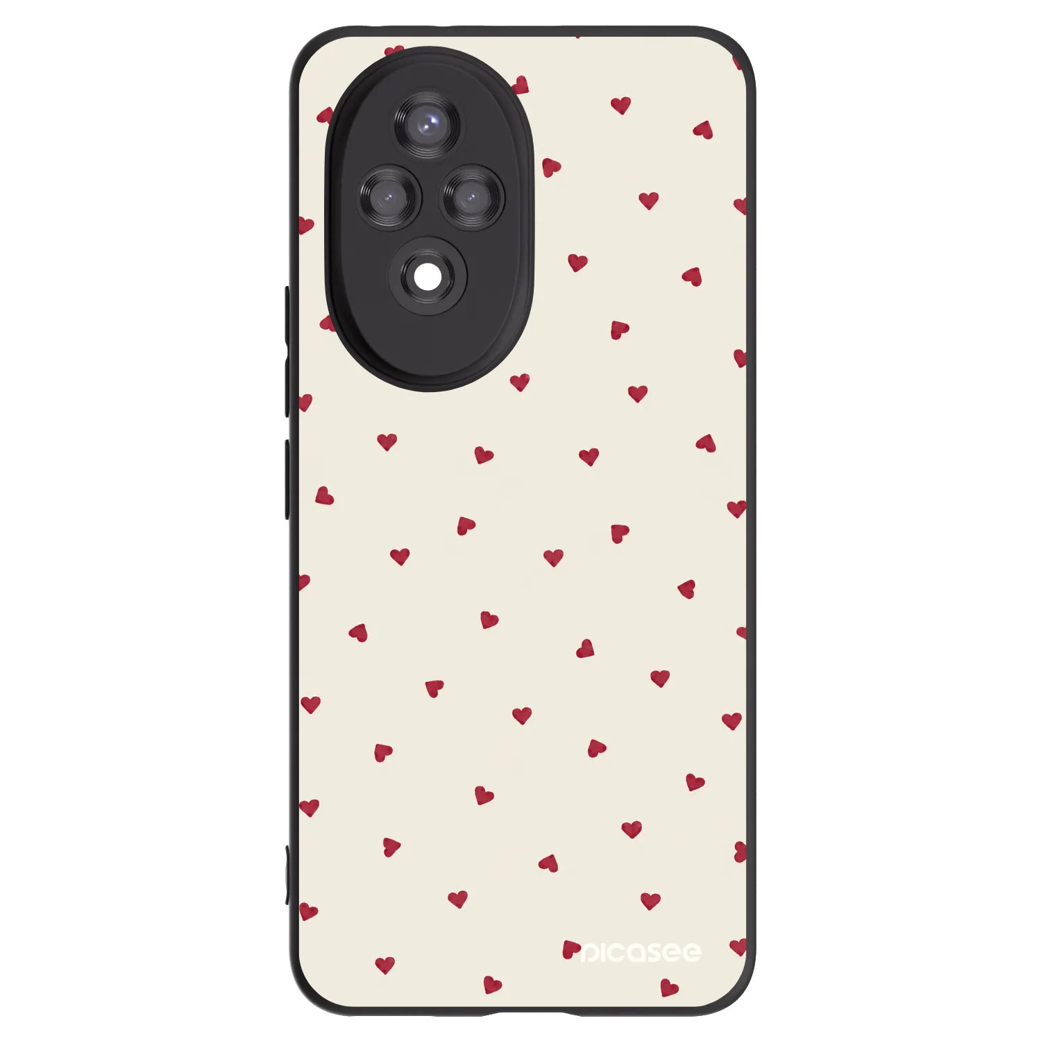 Picasee Honor 200 Pro 5G Hülle - Schwarzes Silikon - Little Love