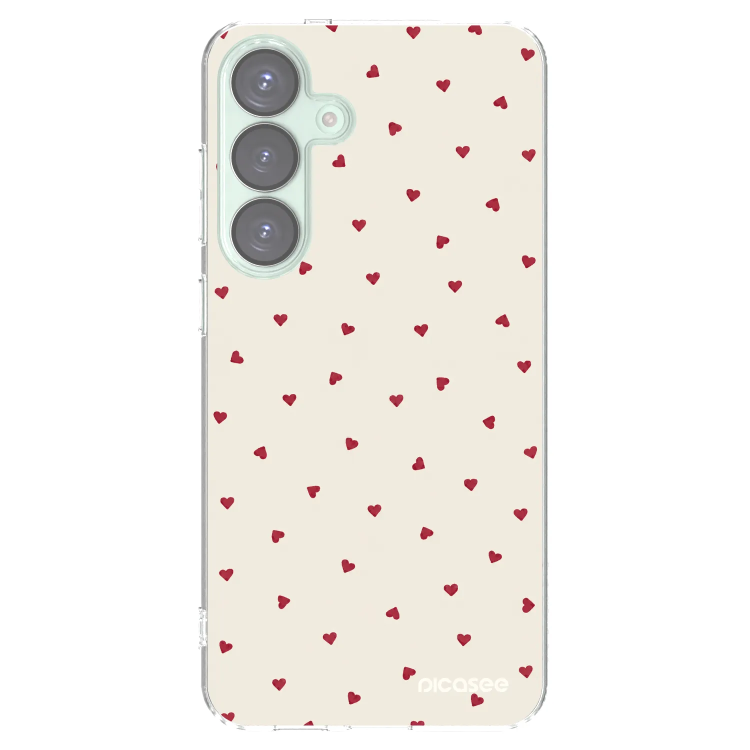 Picasee Samsung Galaxy S25+ 5G Hülle - Transparentes Silikon - Little Love
