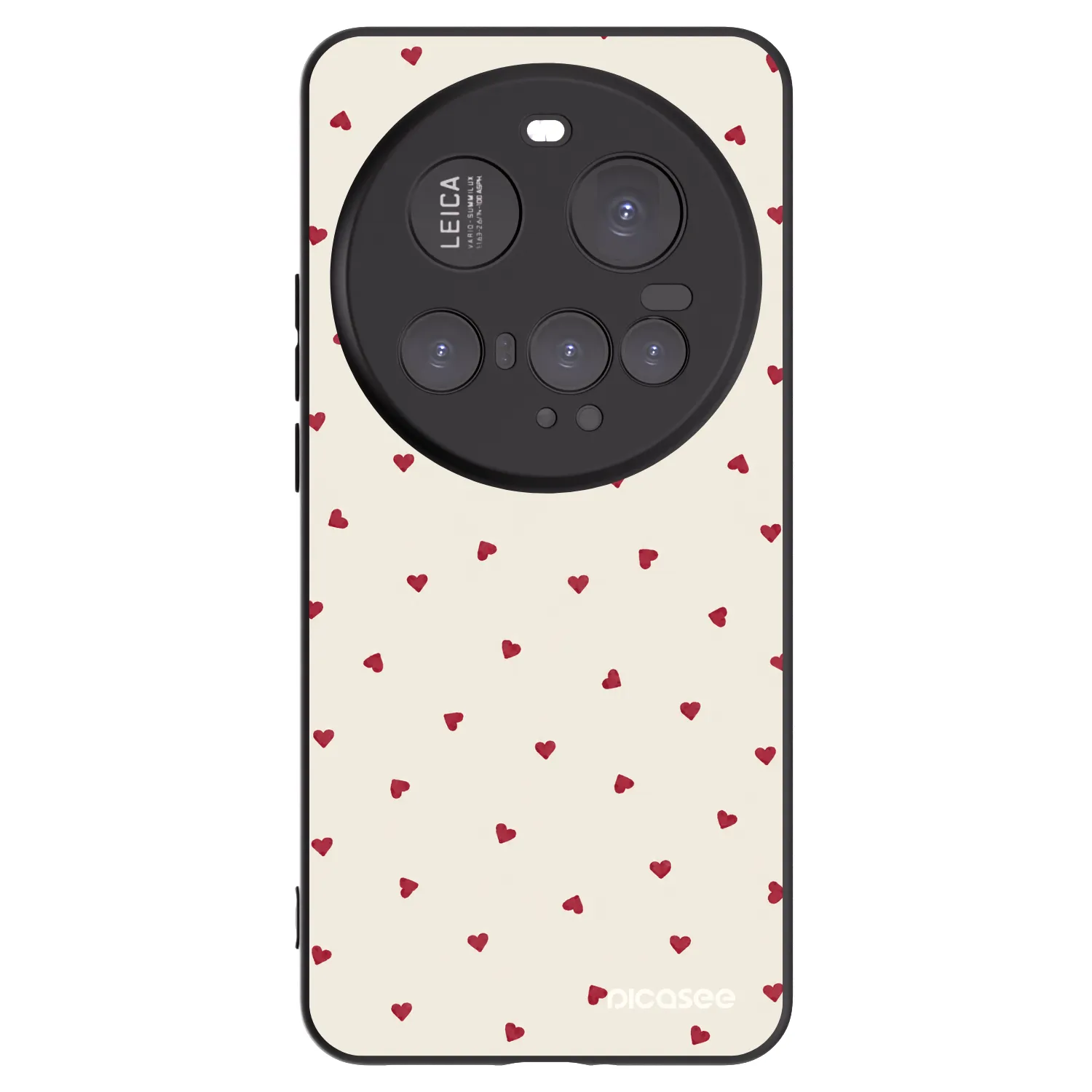 Picasee Xiaomi 15 Ultra Hülle - Schwarzes Silikon - Little Love