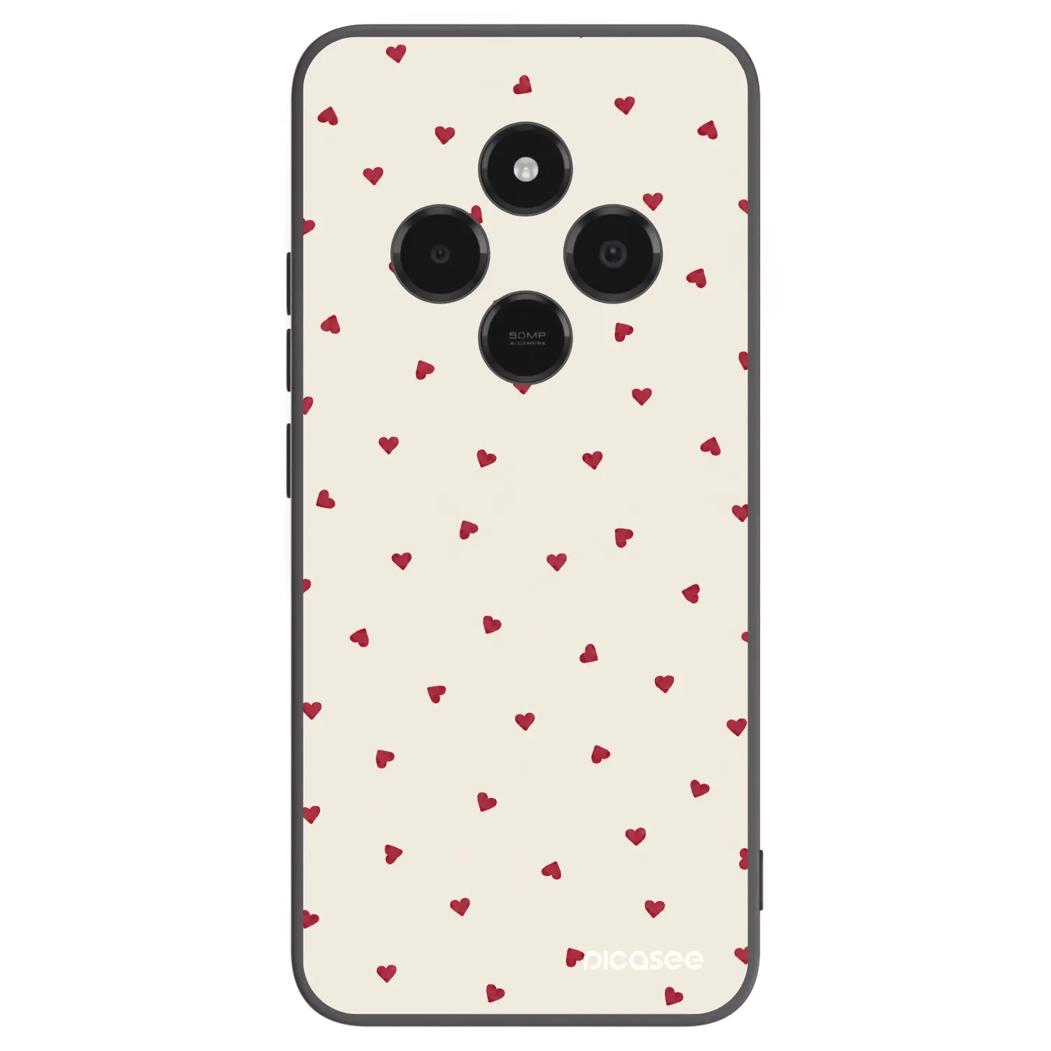 Picasee Xiaomi Poco C75 Hülle - Schwarzes Silikon - Little Love