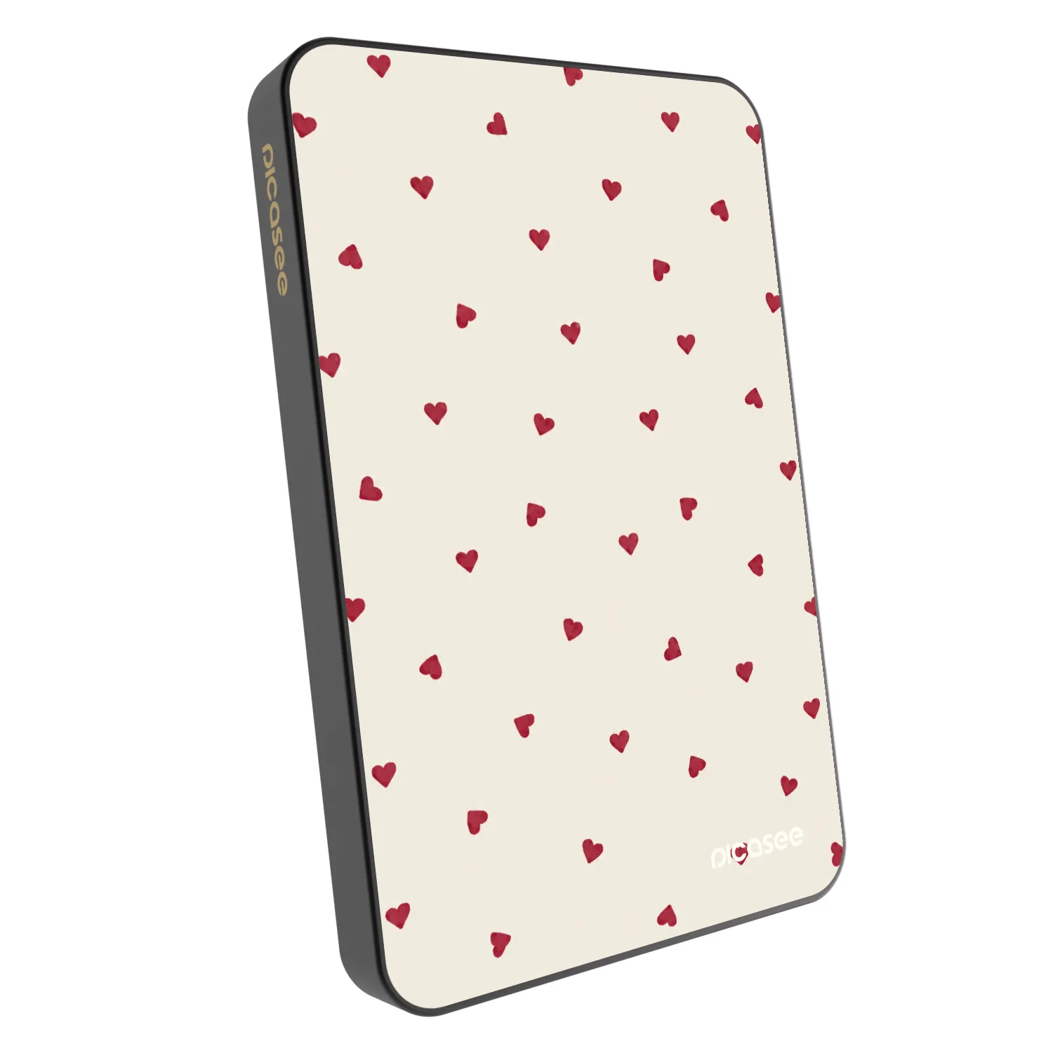 Picasee Powerbank mit MagSafe 5 000 mAh Grau - Little Love