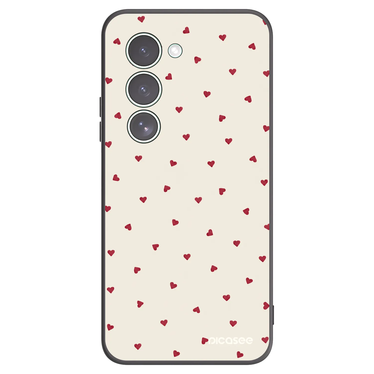 Picasee Xiaomi Redmi 15 5G Hülle - Schwarzes Silikon - Little Love