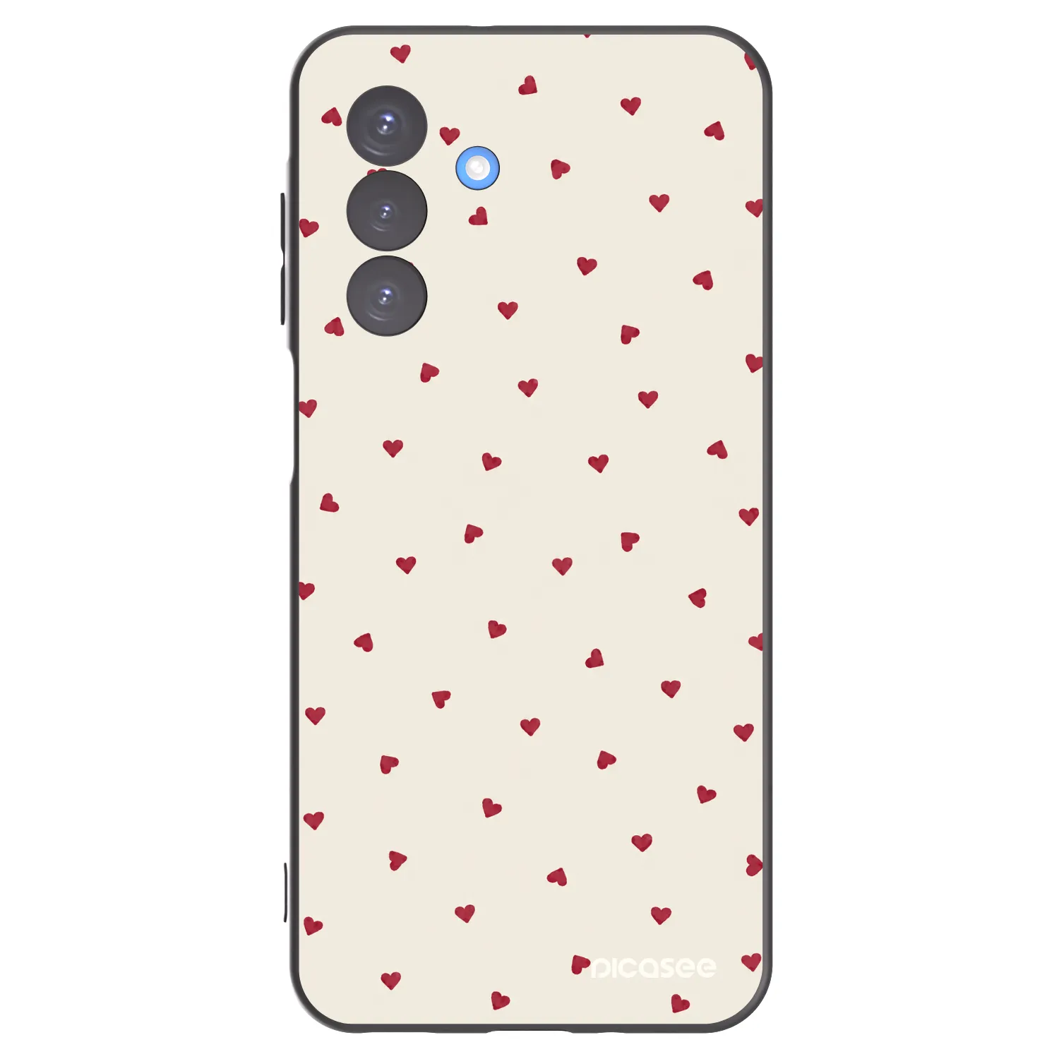 Picasee Samsung Galaxy A17 5G Hülle - Schwarzes Silikon - Little Love