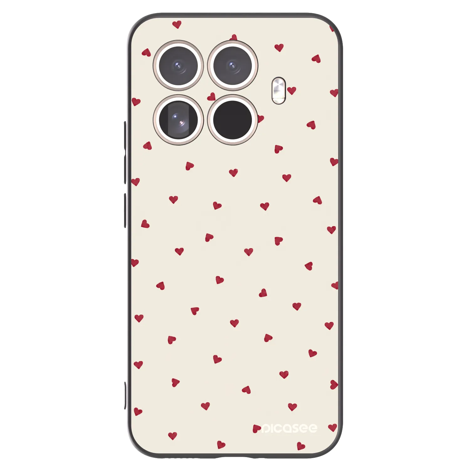 Picasee Xiaomi 15T Pro Hülle - Schwarzes Silikon - Little Love