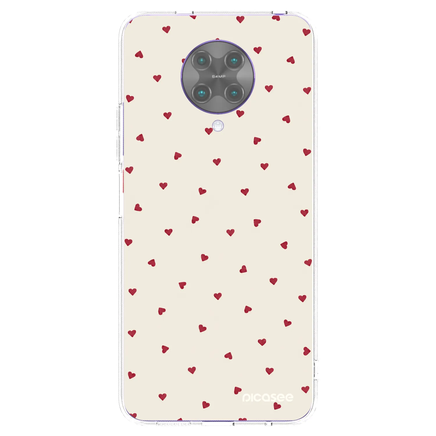 Picasee Xiaomi Poco F2 Pro Hülle - Transparentes Silikon - Little Love