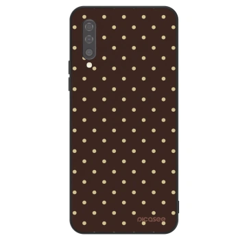 Hülle für Samsung Galaxy A50 A505F - Vanilla Dots & Chocolate