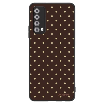 Hülle für Huawei P Smart 2021 - Vanilla Dots & Chocolate