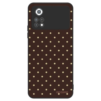 Hülle für Xiaomi Poco X4 Pro 5G - Vanilla Dots & Chocolate