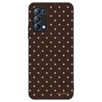 Hülle für OPPO Reno 5 5G - Vanilla Dots & Chocolate