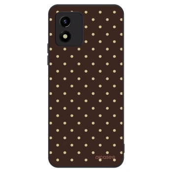Hülle für Vivo Y01 - Vanilla Dots & Chocolate