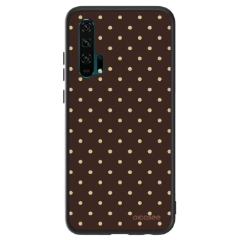 Hülle für Honor 20 Pro - Vanilla Dots & Chocolate