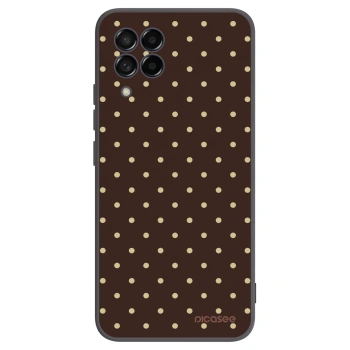 Hülle für Samsung Galaxy M53 5G - Vanilla Dots & Chocolate