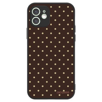 Picasee ULTIMATE CASE MagSafe für Apple iPhone 12 - Vanilla Dots & Chocolate