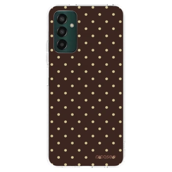 Hülle für Samsung Galaxy M23 5G - Vanilla Dots & Chocolate