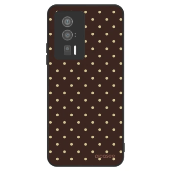 Hülle für Xiaomi Poco F5 Pro 5G - Vanilla Dots & Chocolate