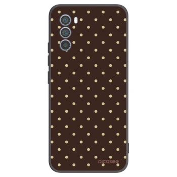 Hülle für Motorola Moto G62 - Vanilla Dots & Chocolate