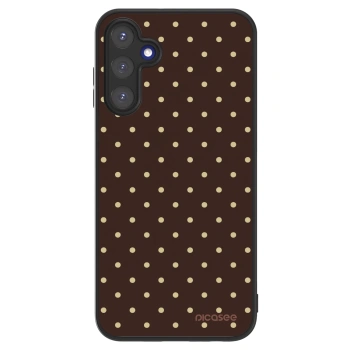 Hülle für Samsung Galaxy A15 A155F 4G - Vanilla Dots & Chocolate
