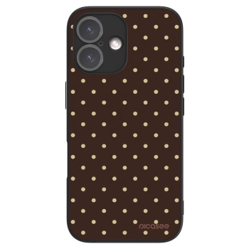 Picasee ULTIMATE CASE für Apple iPhone 16 - Vanilla Dots & Chocolate