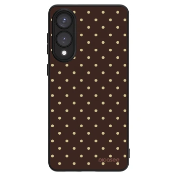 Hülle für Samsung Galaxy S25 Edge 5G - Vanilla Dots & Chocolate