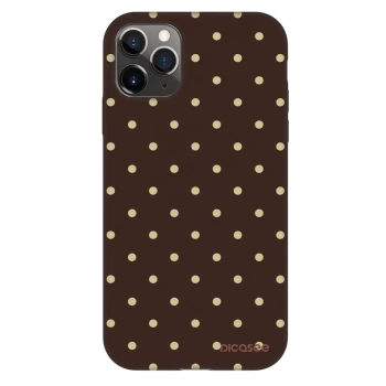 Hülle für Apple iPhone 11 Pro - Vanilla Dots & Chocolate