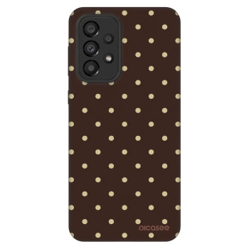 Hülle für Samsung Galaxy A33 5G A336 - Vanilla Dots & Chocolate
