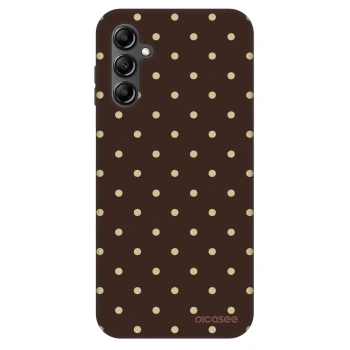 Hülle für Samsung Galaxy A14 4G A145R - Vanilla Dots & Chocolate