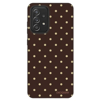 Hülle für Samsung Galaxy A52 5G A525F - Vanilla Dots & Chocolate