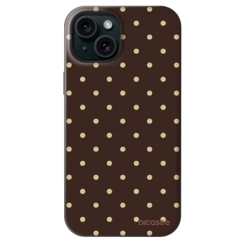Hülle für Apple iPhone 13 - Vanilla Dots & Chocolate