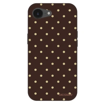 Hülle für Apple iPhone 16e - Vanilla Dots & Chocolate