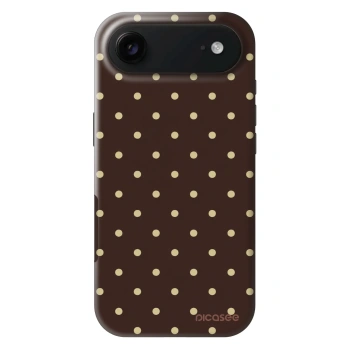 Hülle für Apple iPhone Air - Vanilla Dots & Chocolate
