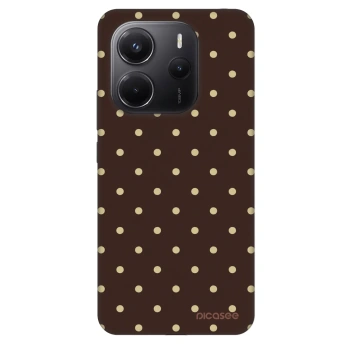 Hülle für Xiaomi Redmi Note 14 4G - Vanilla Dots & Chocolate