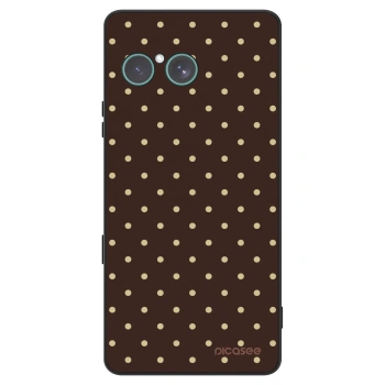 Hülle für Sony Xperia 10 VII - Vanilla Dots & Chocolate