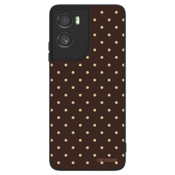 Hülle für Motorola Moto G06 - Vanilla Dots & Chocolate