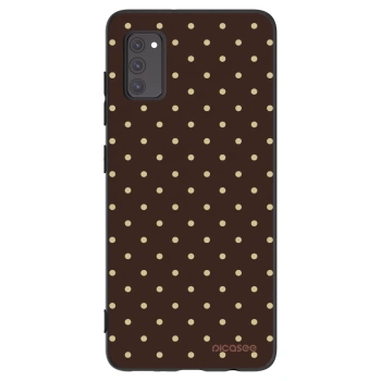 Hülle für Samsung Galaxy A41 A415F - Vanilla Dots & Chocolate