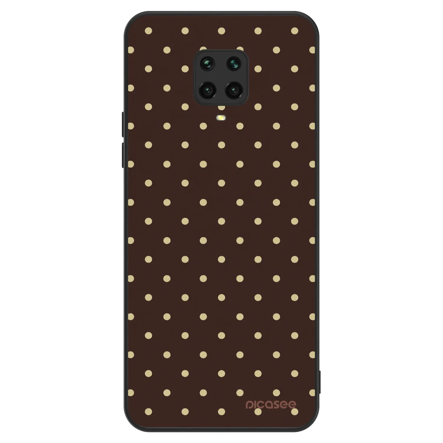 Picasee ULTIMATE CASE für Xiaomi Redmi Note 9 Pro - Vanilla Dots & Chocolate