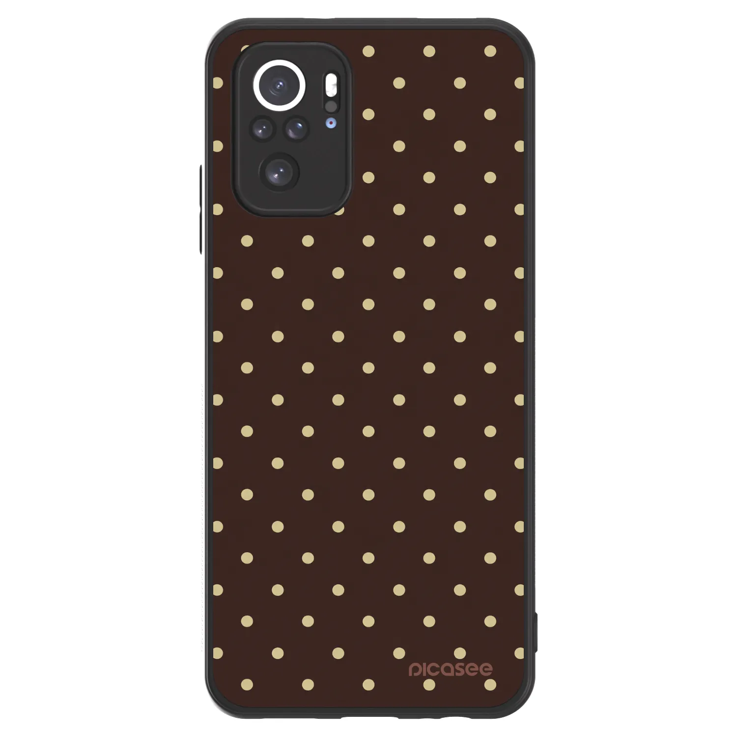 Picasee ULTIMATE CASE für Xiaomi Redmi Note 10 - Vanilla Dots & Chocolate