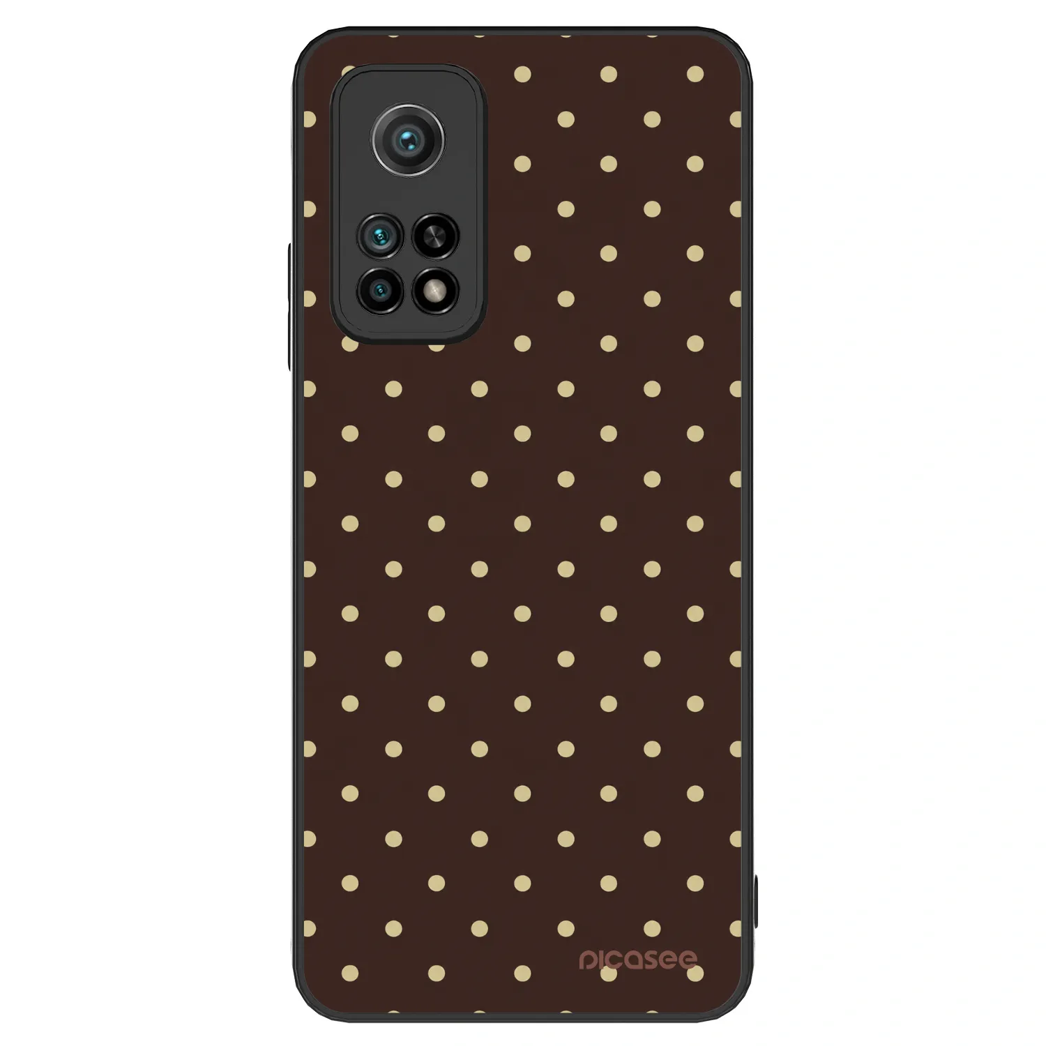 Picasee ULTIMATE CASE für Xiaomi Mi 10T Pro - Vanilla Dots & Chocolate