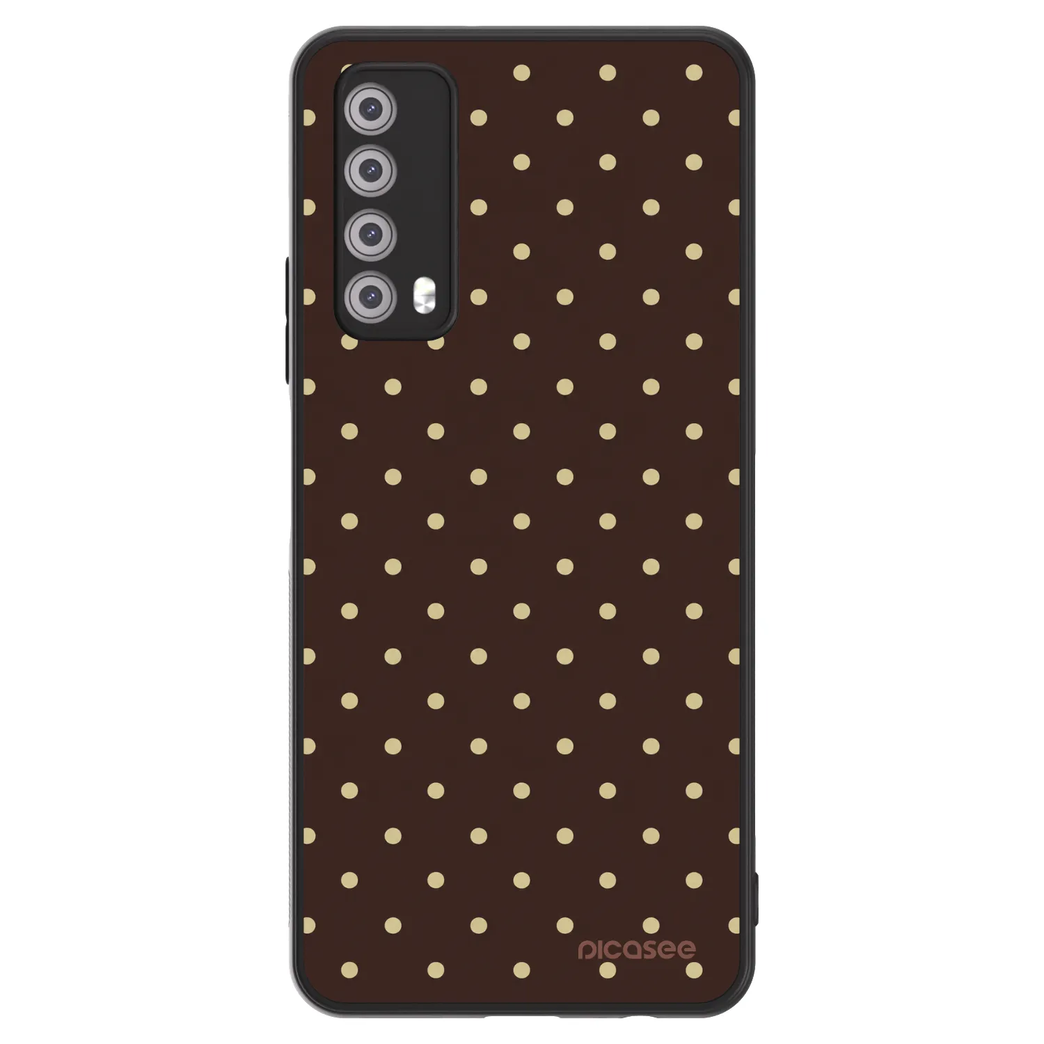 Picasee ULTIMATE CASE für Huawei P Smart 2021 - Vanilla Dots & Chocolate