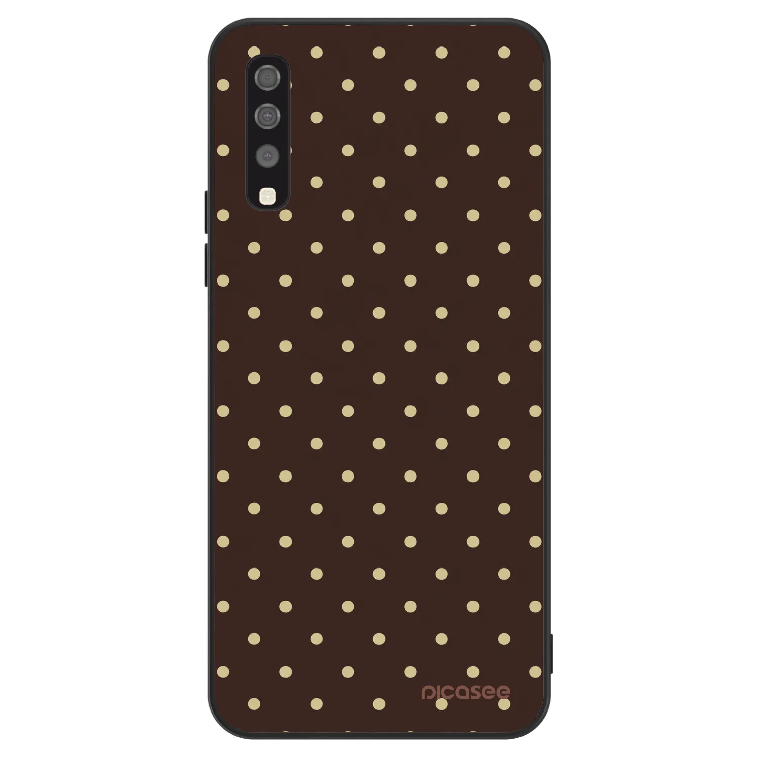 Picasee ULTIMATE CASE für Samsung Galaxy A70 A705F - Vanilla Dots & Chocolate