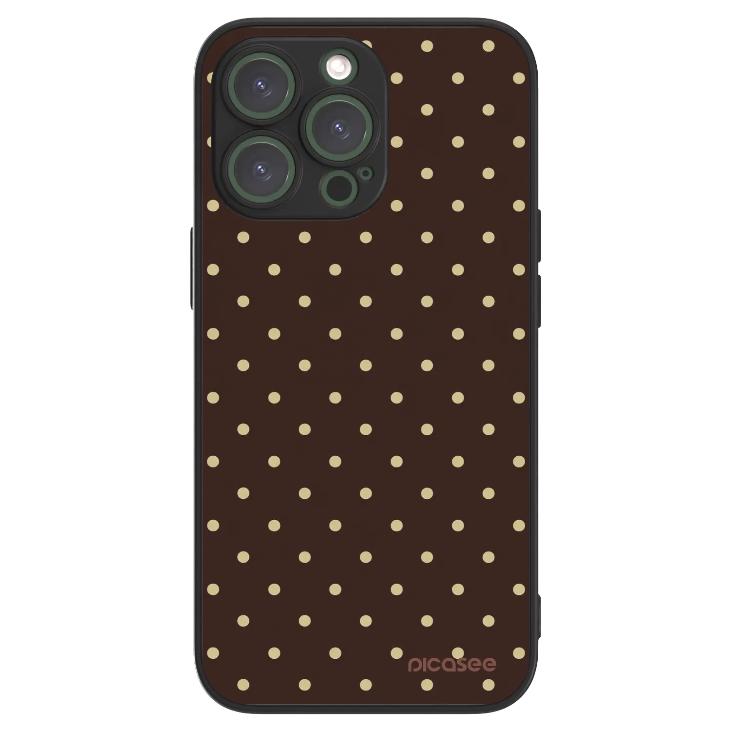 Picasee ULTIMATE CASE für Apple iPhone 13 Pro - Vanilla Dots & Chocolate