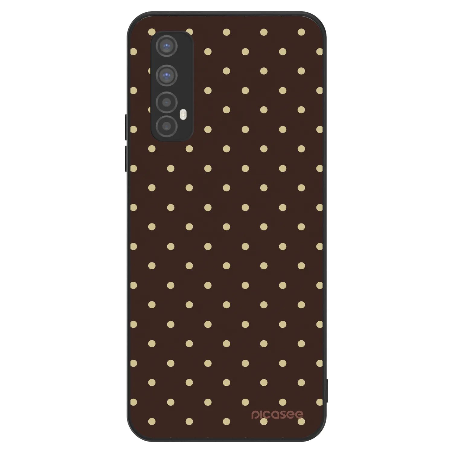 Picasee ULTIMATE CASE für Realme 7 - Vanilla Dots & Chocolate