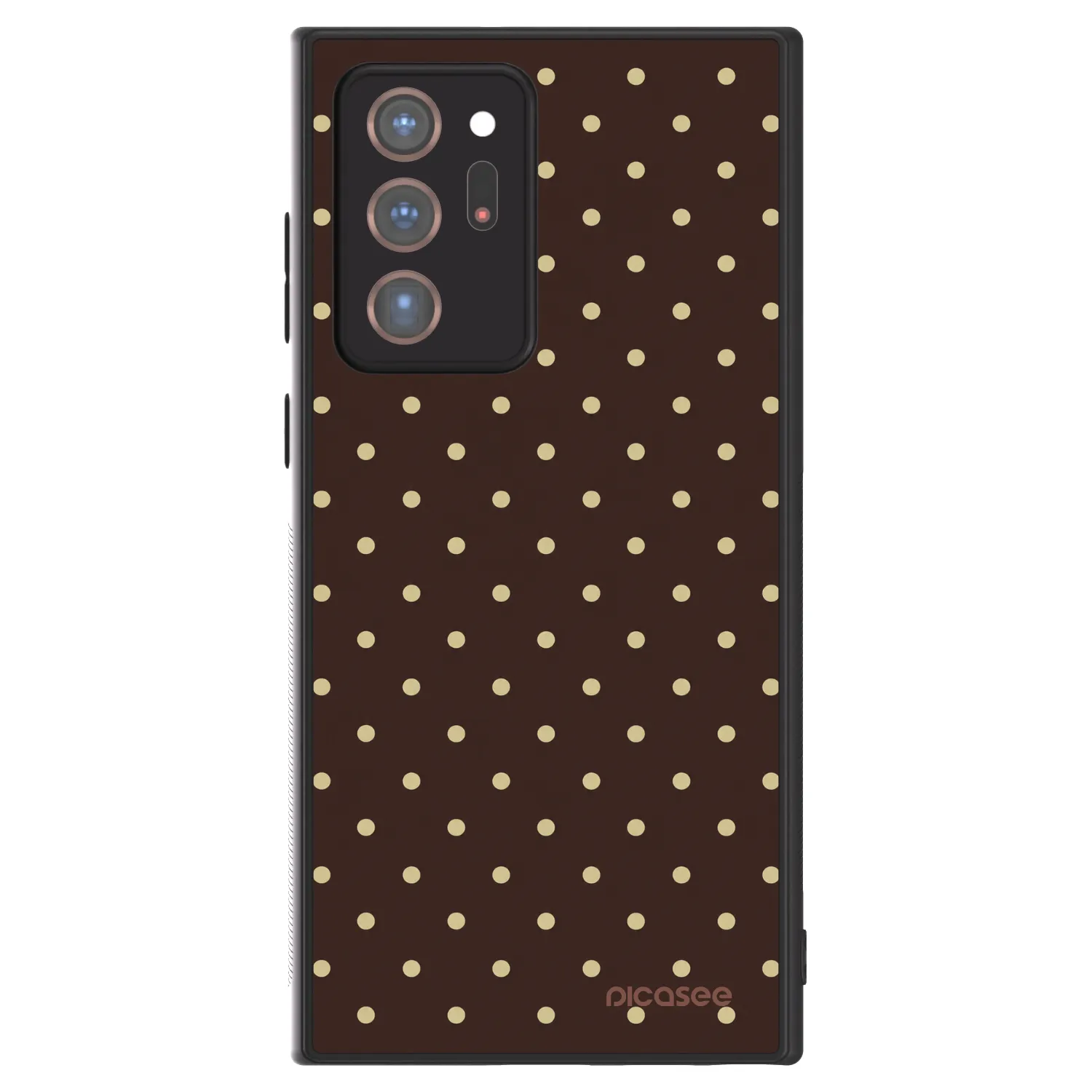 Picasee ULTIMATE CASE für Samsung Galaxy Note 20 Ultra - Vanilla Dots & Chocolate