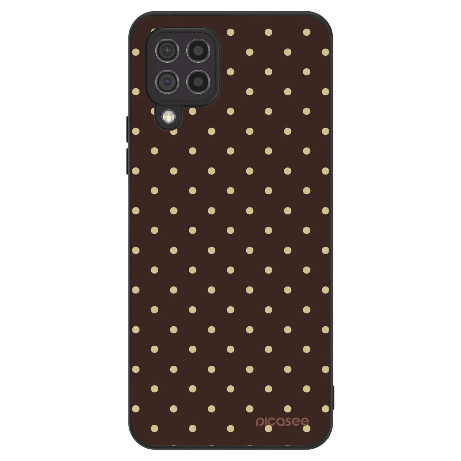 Picasee ULTIMATE CASE für Samsung Galaxy A22 A225F 4G - Vanilla Dots & Chocolate