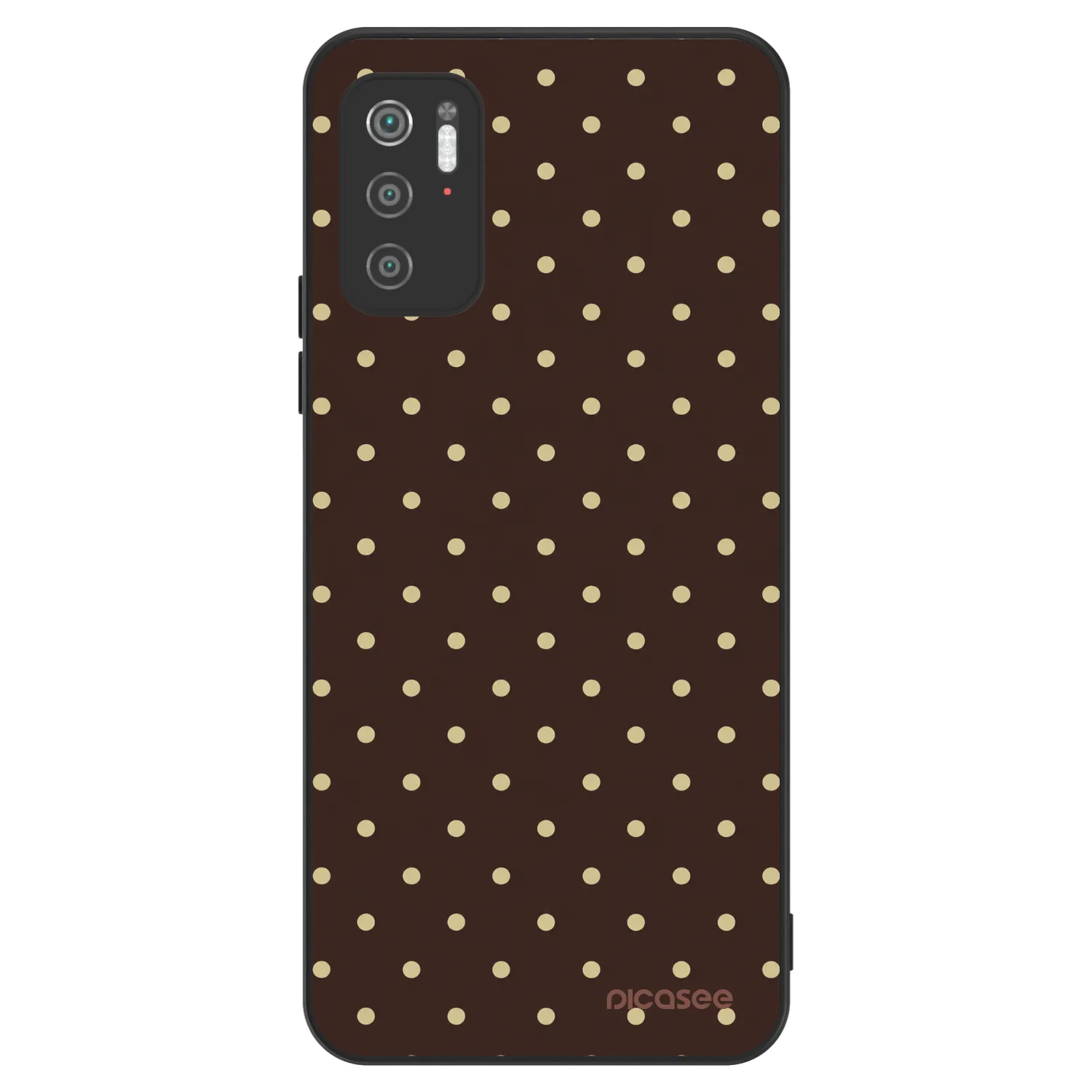 Picasee ULTIMATE CASE für Xiaomi Poco M3 Pro 5G - Vanilla Dots & Chocolate