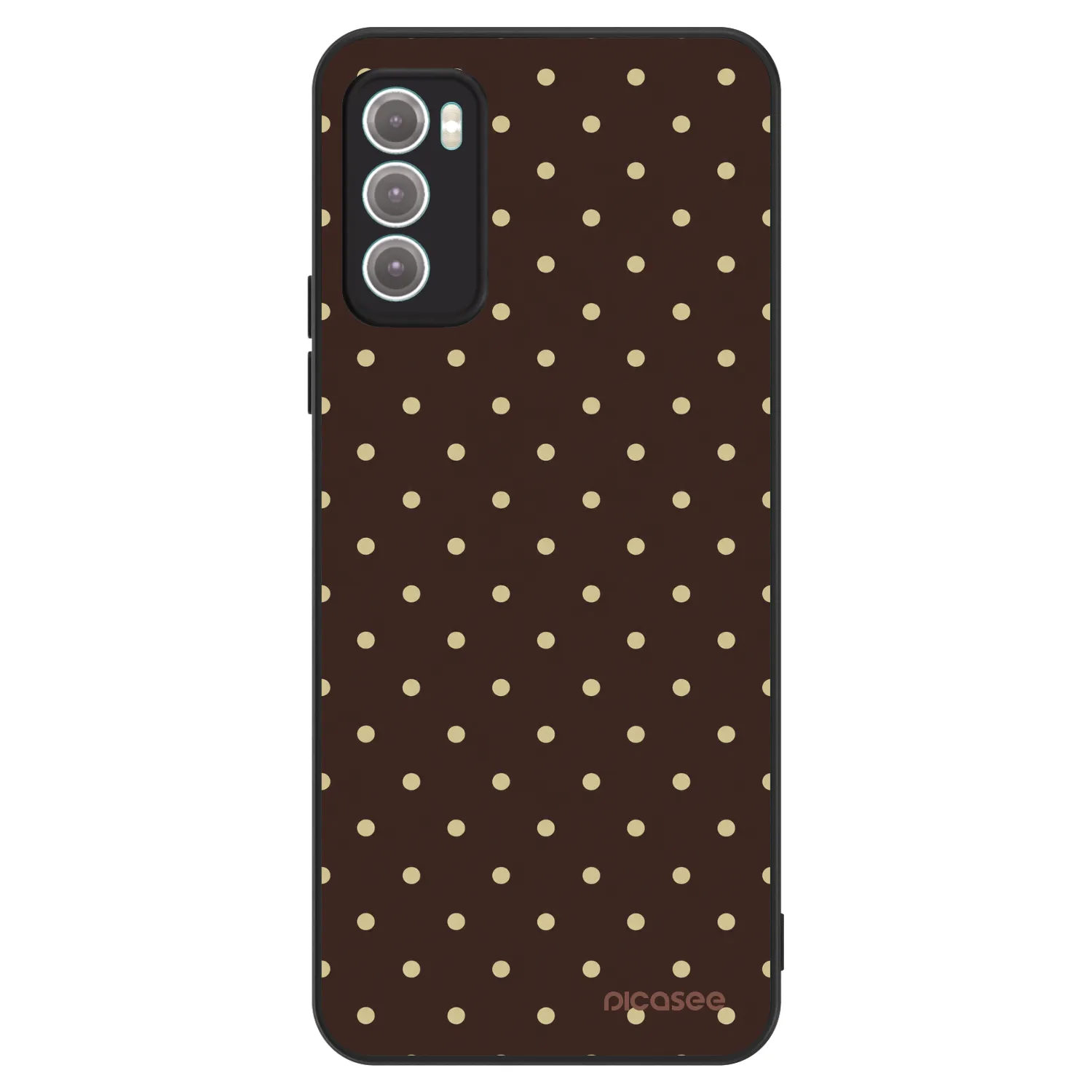 Picasee ULTIMATE CASE für Motorola Moto G60 - Vanilla Dots & Chocolate