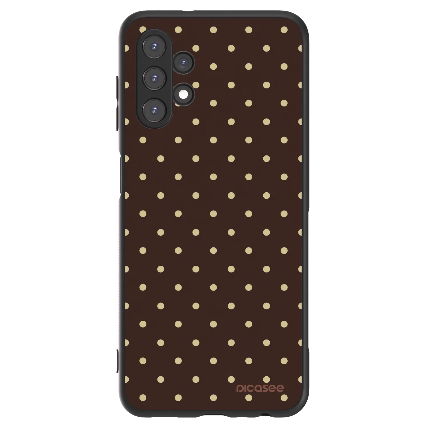 Picasee ULTIMATE CASE für Samsung Galaxy A13 4G A135 - Vanilla Dots & Chocolate