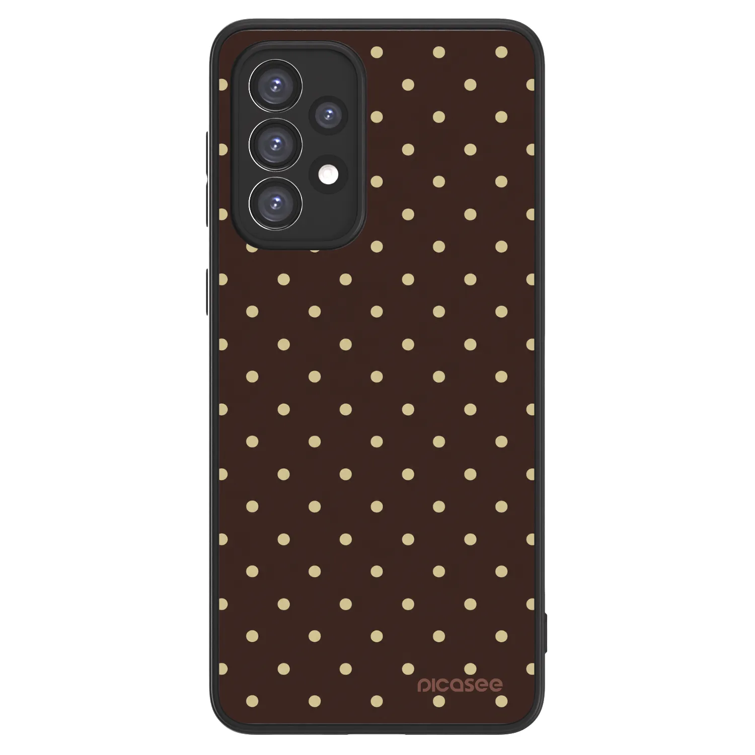 Picasee ULTIMATE CASE für Samsung Galaxy A33 5G A336 - Vanilla Dots & Chocolate