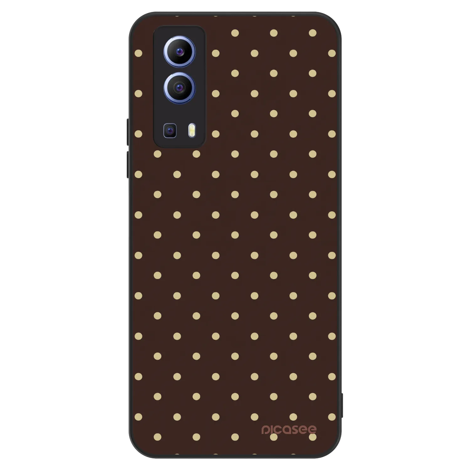 Picasee ULTIMATE CASE für Vivo Y52 5G - Vanilla Dots & Chocolate